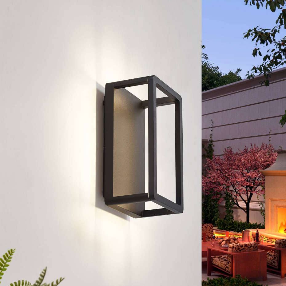 Applique extérieure en aluminium moderneLED