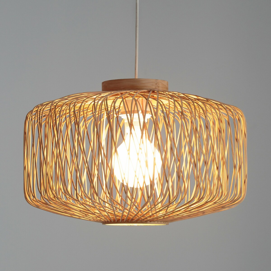 Suspension en bambou Ø44 cm, Yaku
