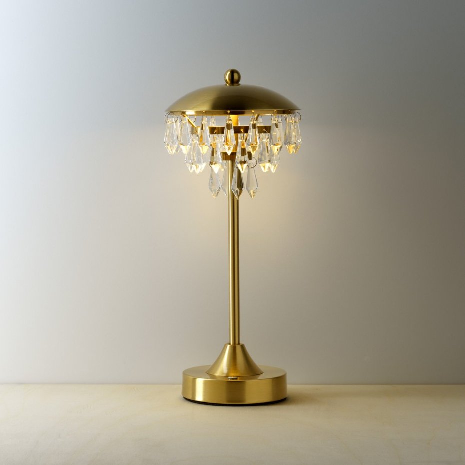 Lampe de table en fer CHANDELETTE