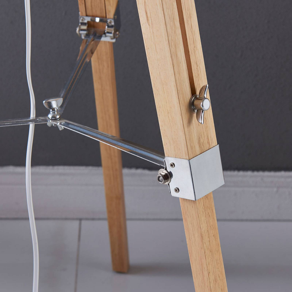Lampadaire en bois scandinave, Katie