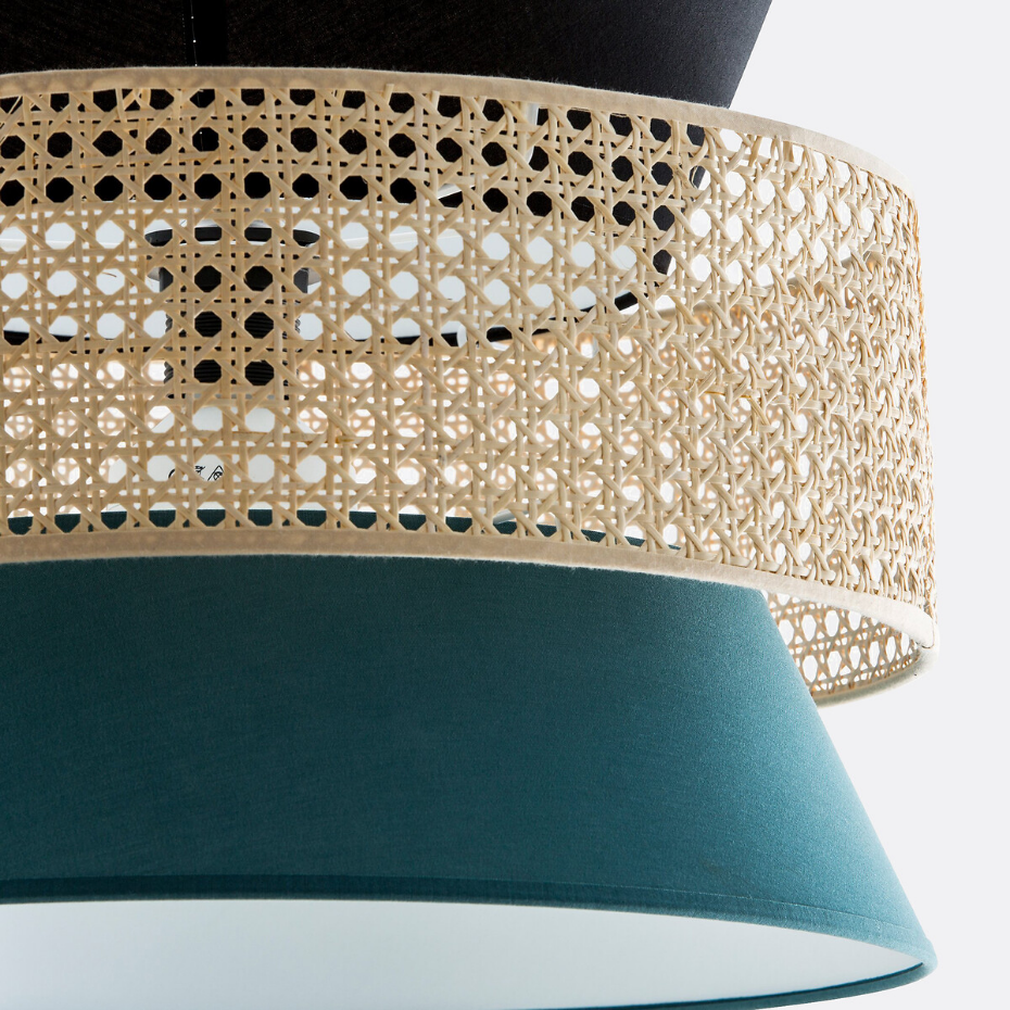 Suspension / Abat-jour double Ø40 cm, Dolkie