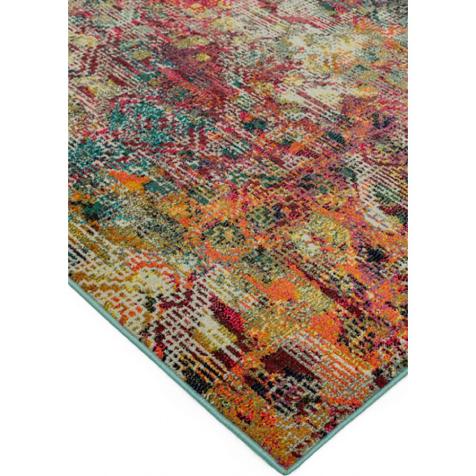 Tapis salon et chambre moderne tissé plat DIGITAL