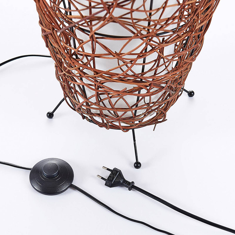 Lampadaire en bois moderne, Nias