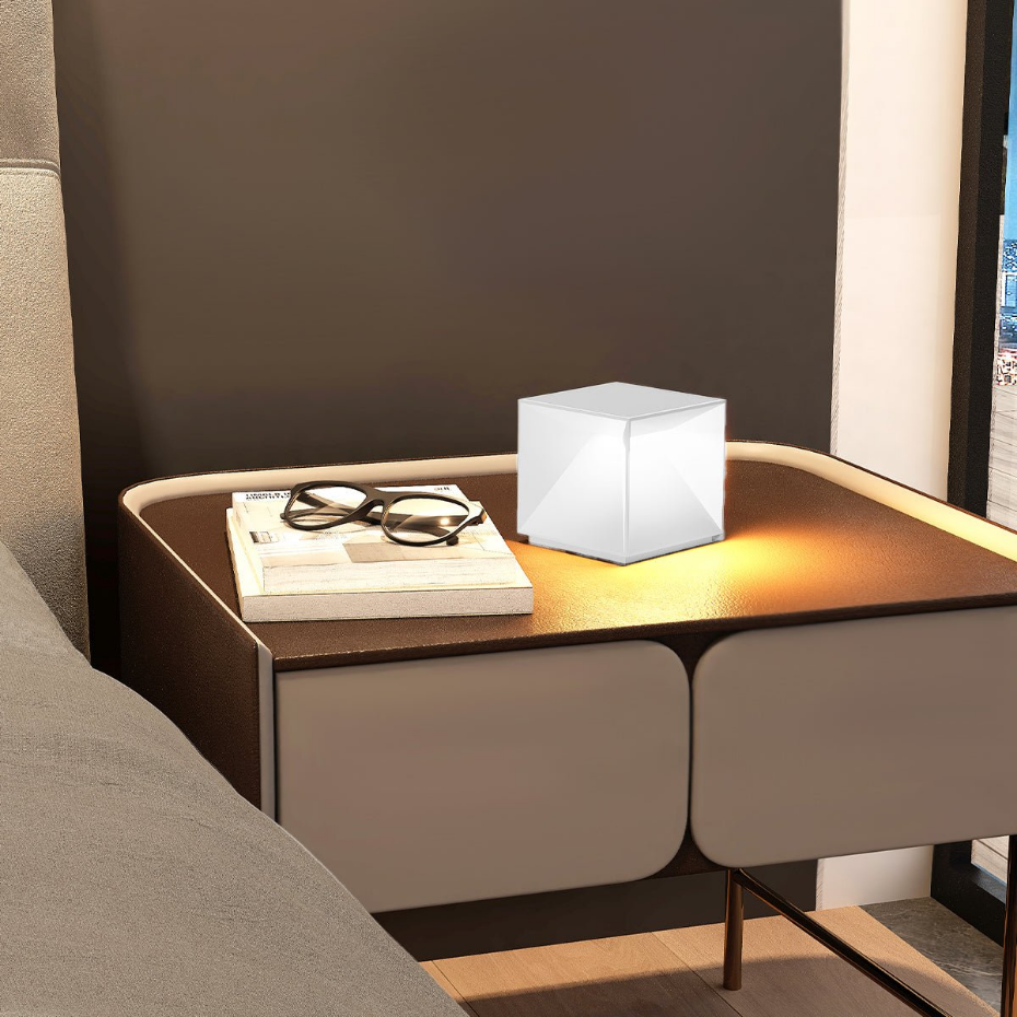 Lampe chevet sans fil CUBOX MINI H8CM