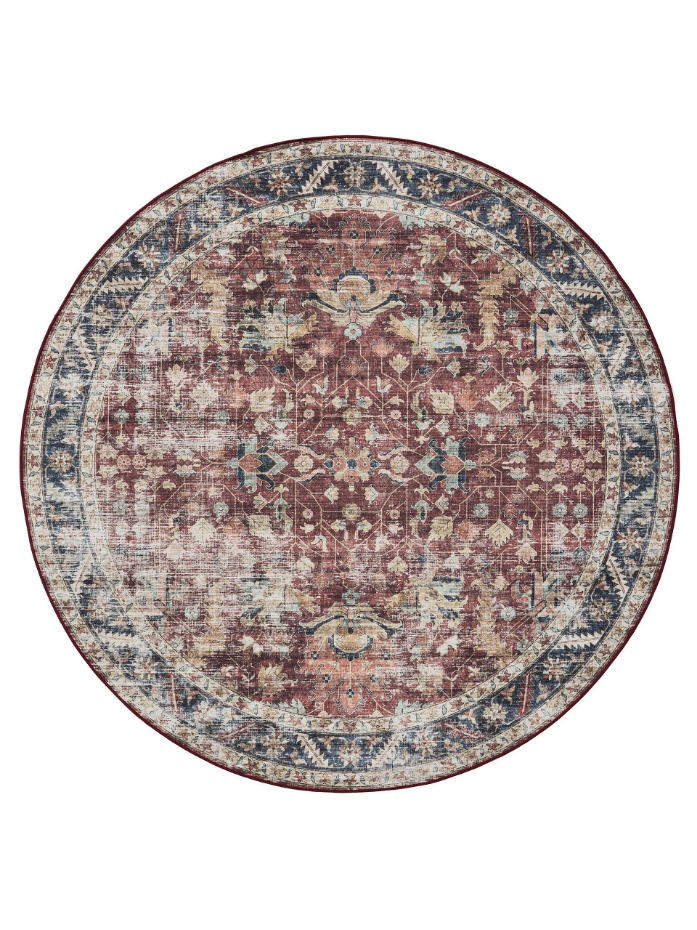 Tapis rond lavables GEORGE