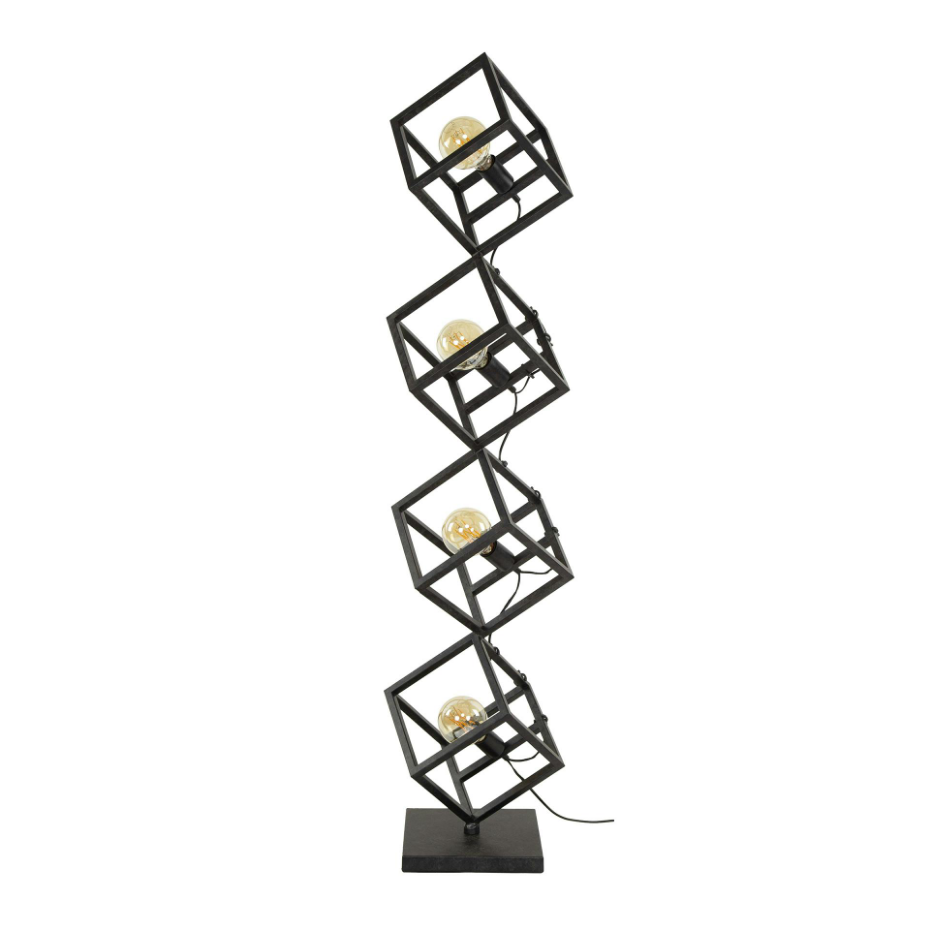 Lampadaire design avec cubes en métal RALF