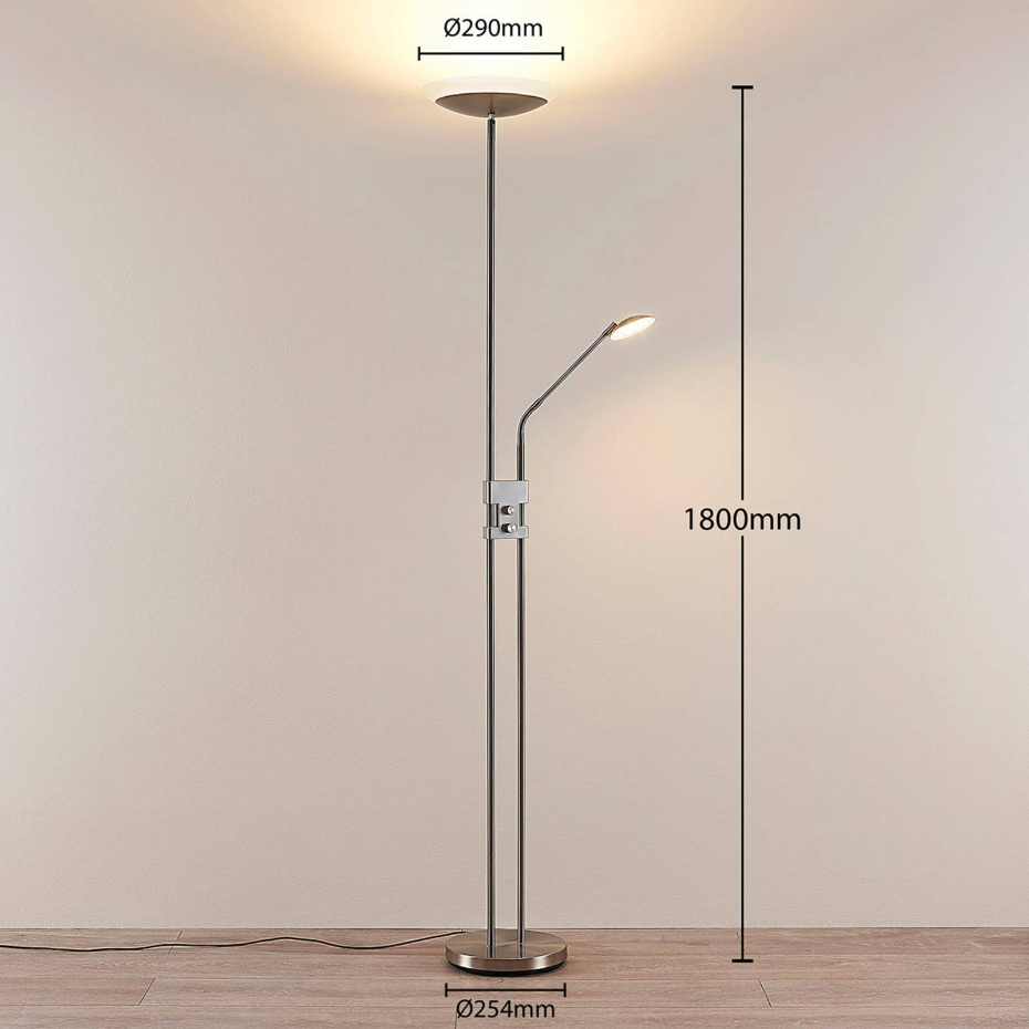 Lampadaire en métal moderneLED, Jonne