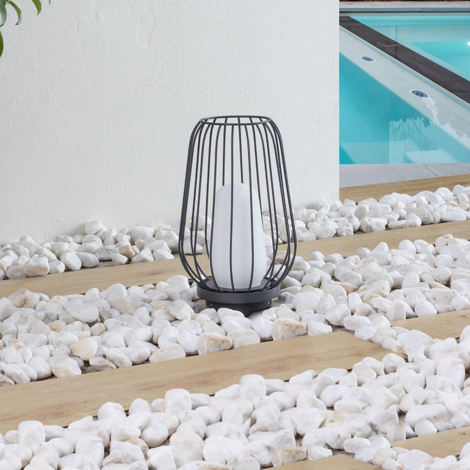 Luminaire de terrasse en aluminium moderne