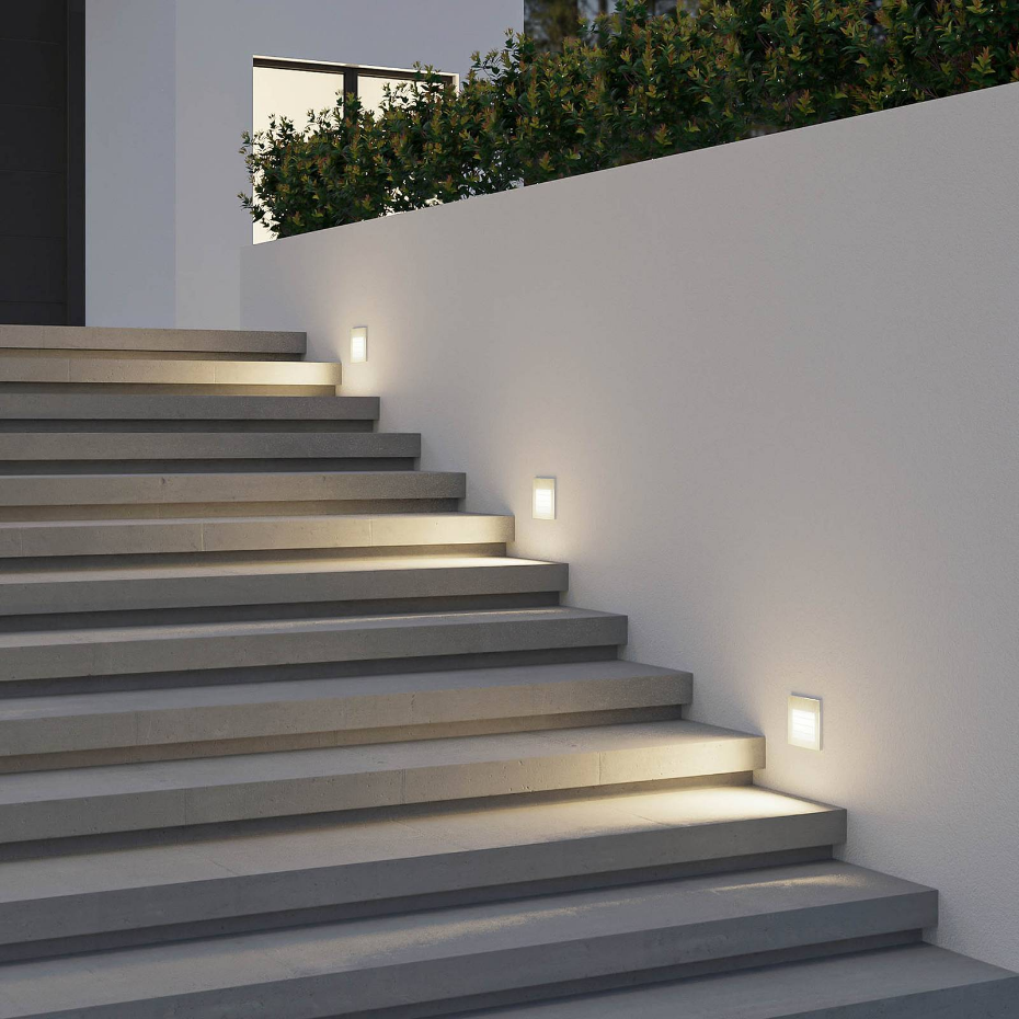 Applique extérieure en aluminium moderneLED