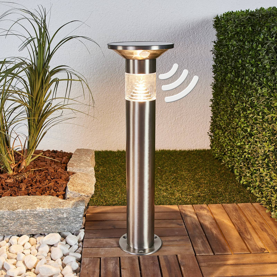 Lampe solaire en inox moderneLED, Jalisa