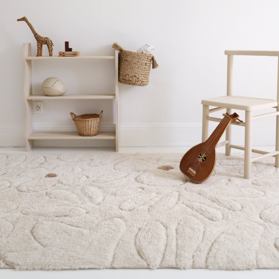 Tapis enfant lavable GENTLE FLORA