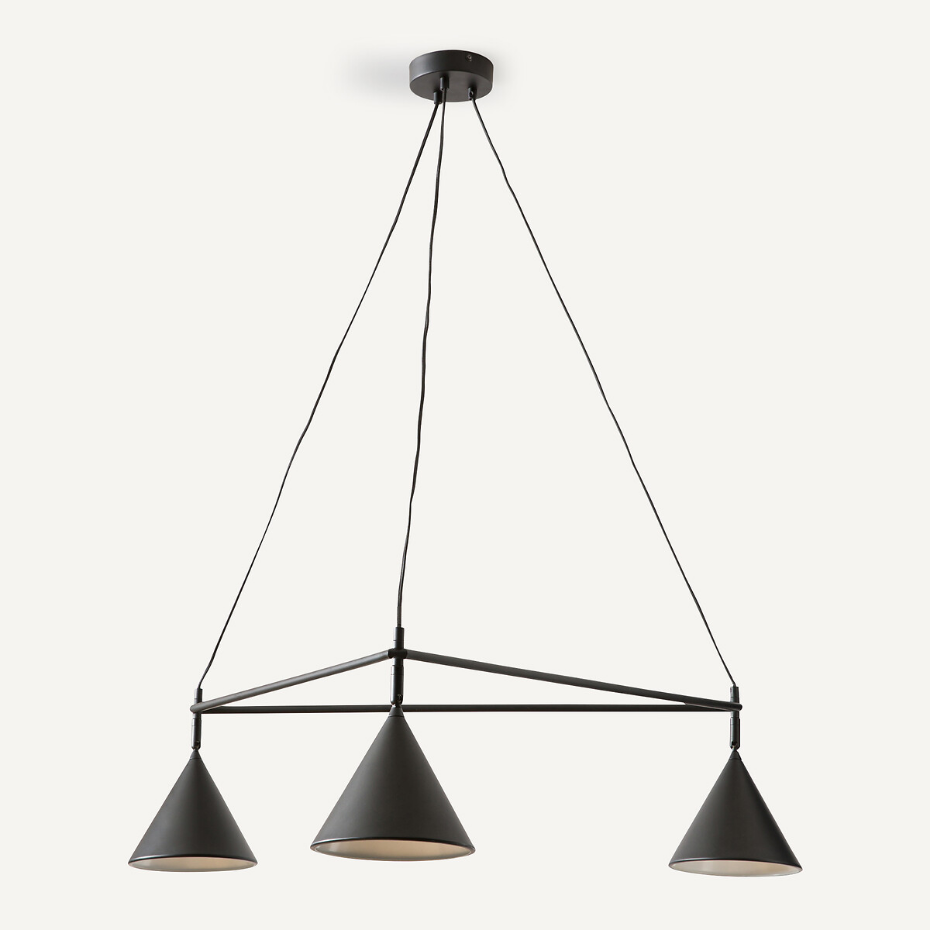 Suspension triangulaire 3 cônes, Moke