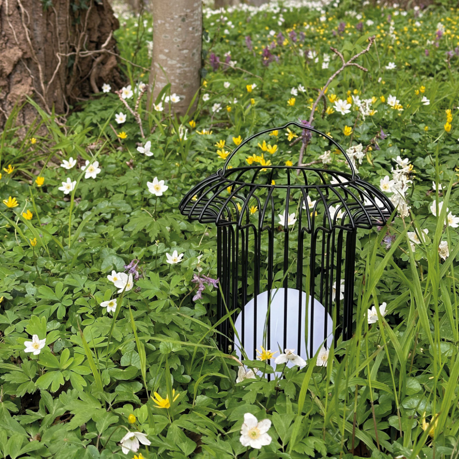 Lanterne en métal Basket