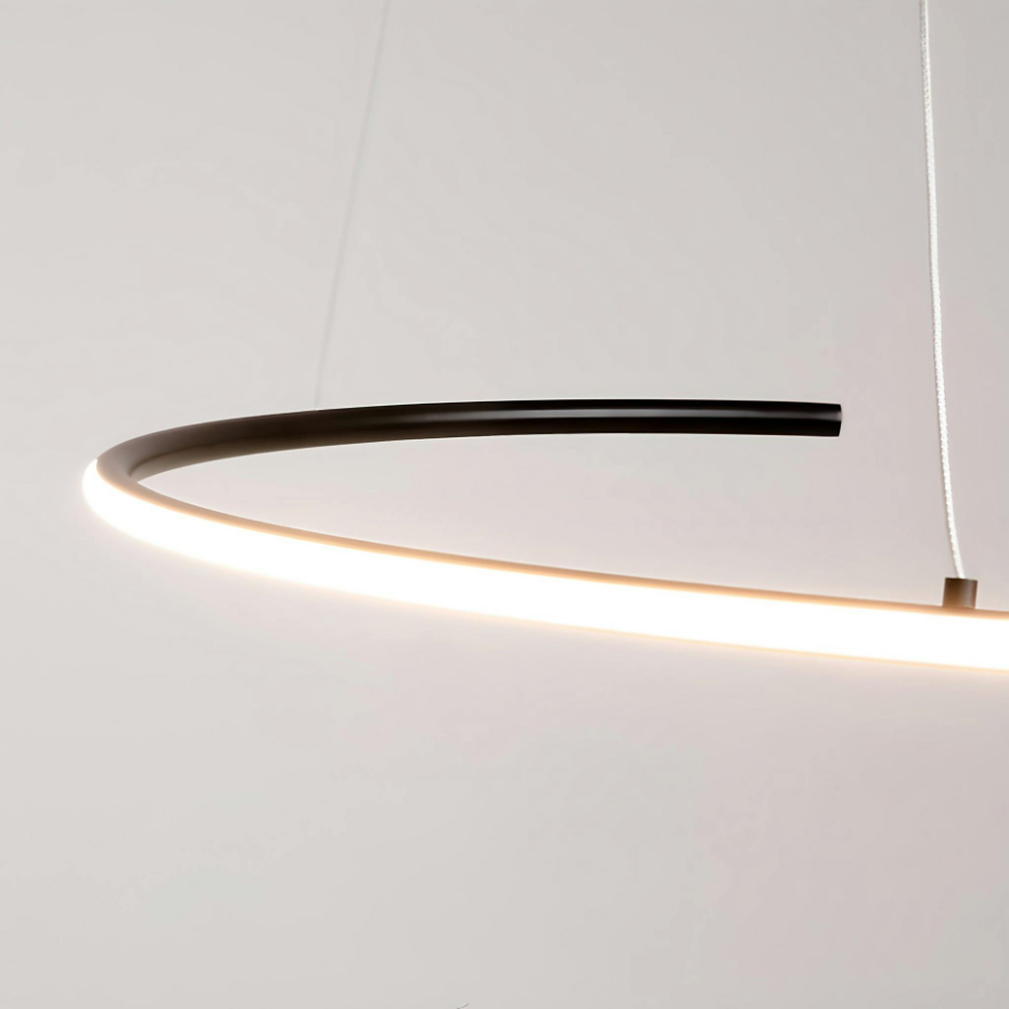 Suspension spirale à LED AVA