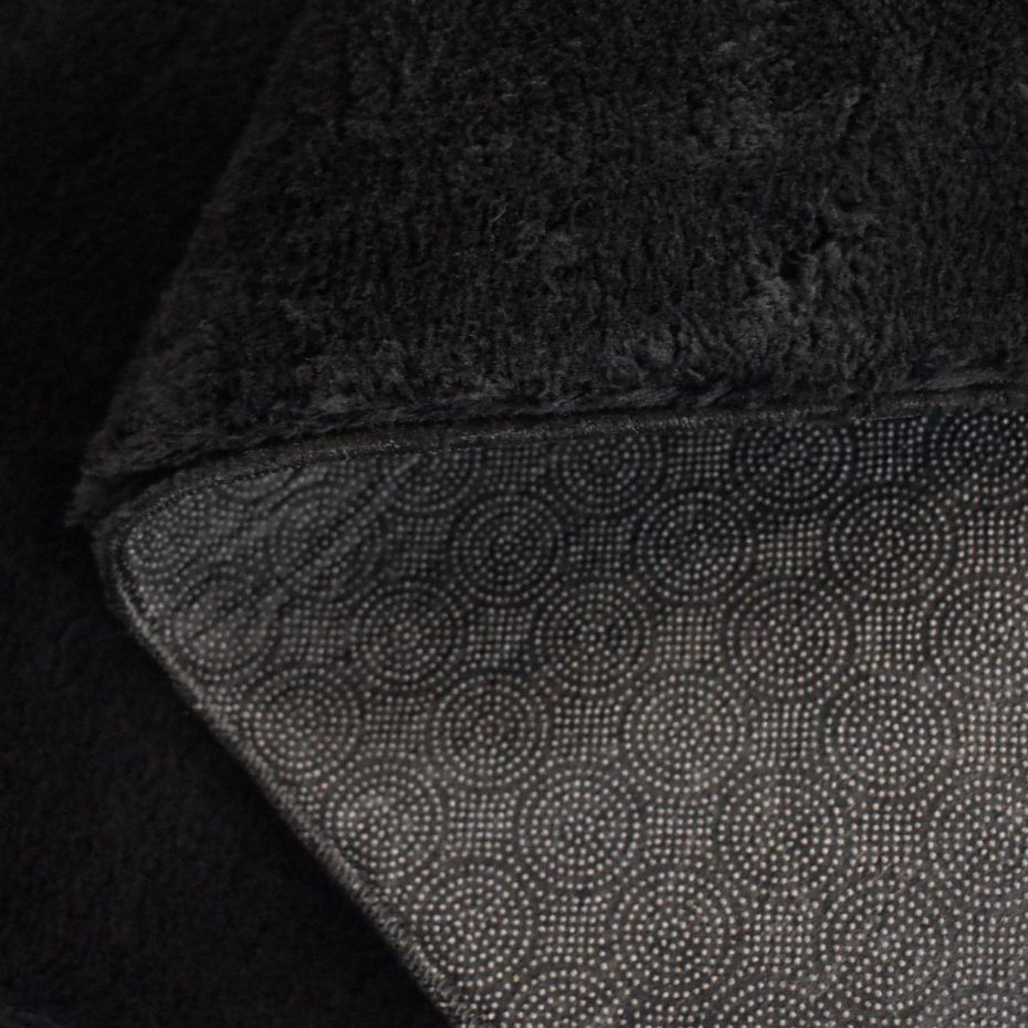Tapis LYN10 LAVABLE uni, tapis shaggy à longs poils
