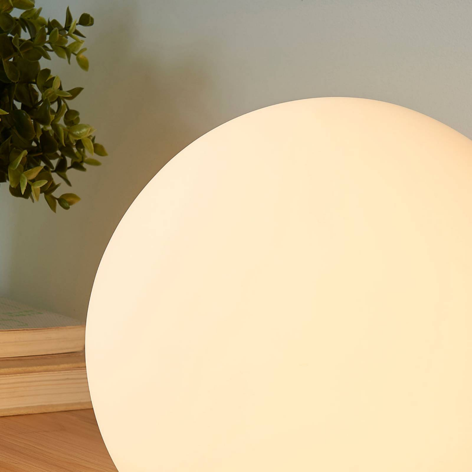 Lampe à poser en verre moderne, Marike