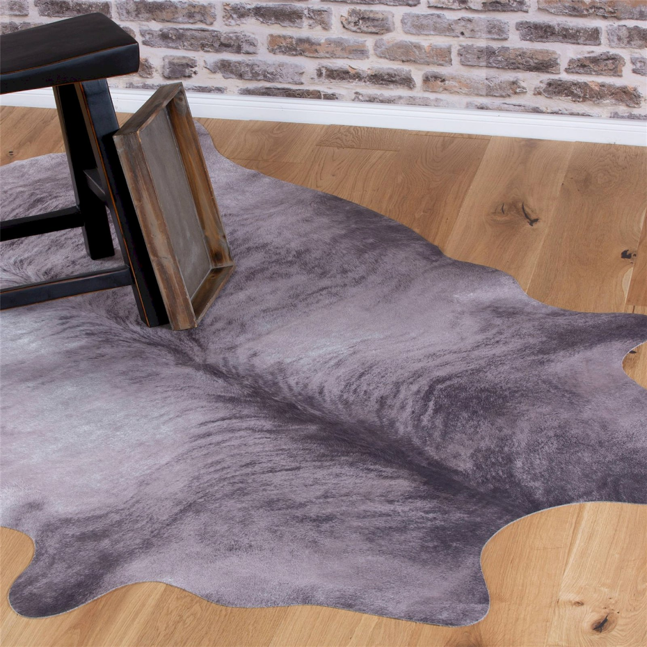 Tapis en polyester imitation organique
