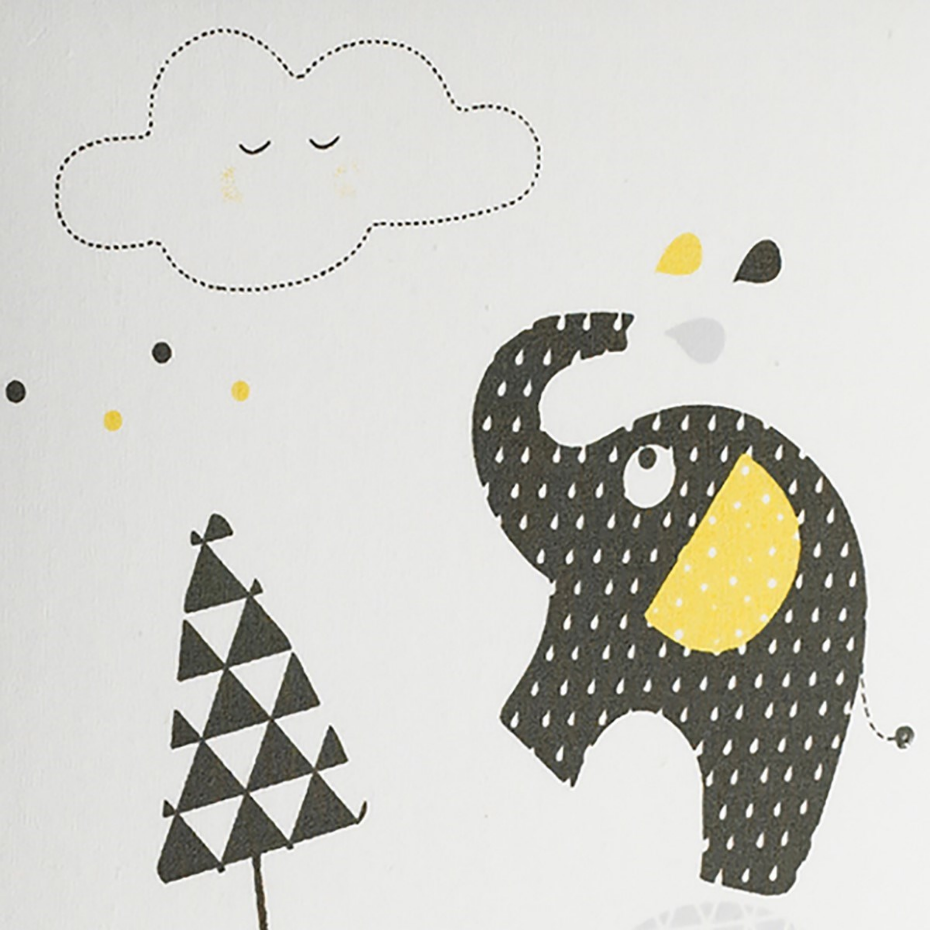 Luminaire enfant à poser en coton