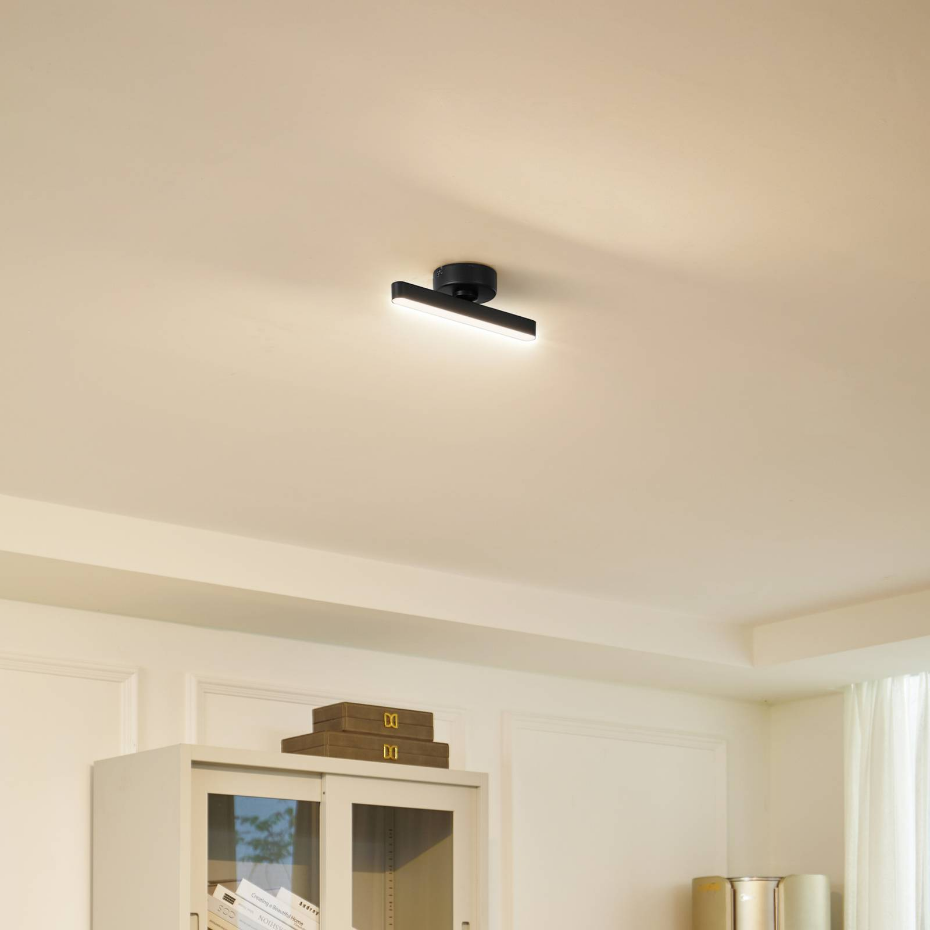 Plafonnier en métal moderneLED, Eldrin