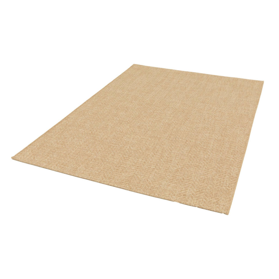 Tapis intérieur/extérieur effet jute coloris naturel OLIVER
