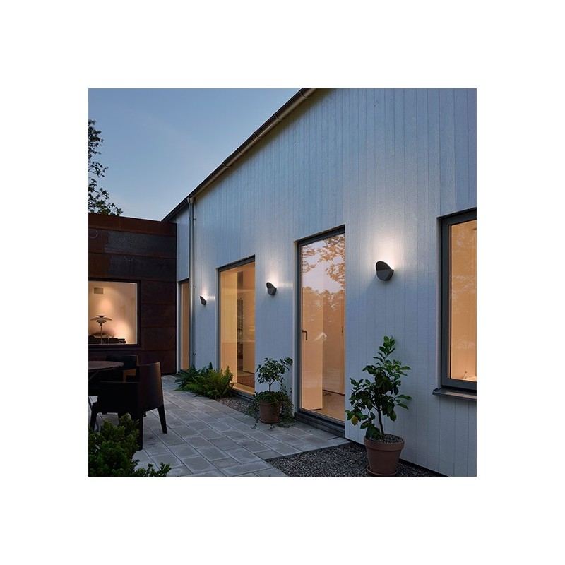 Applique Exterieur Design Hysope Gris Anthracite