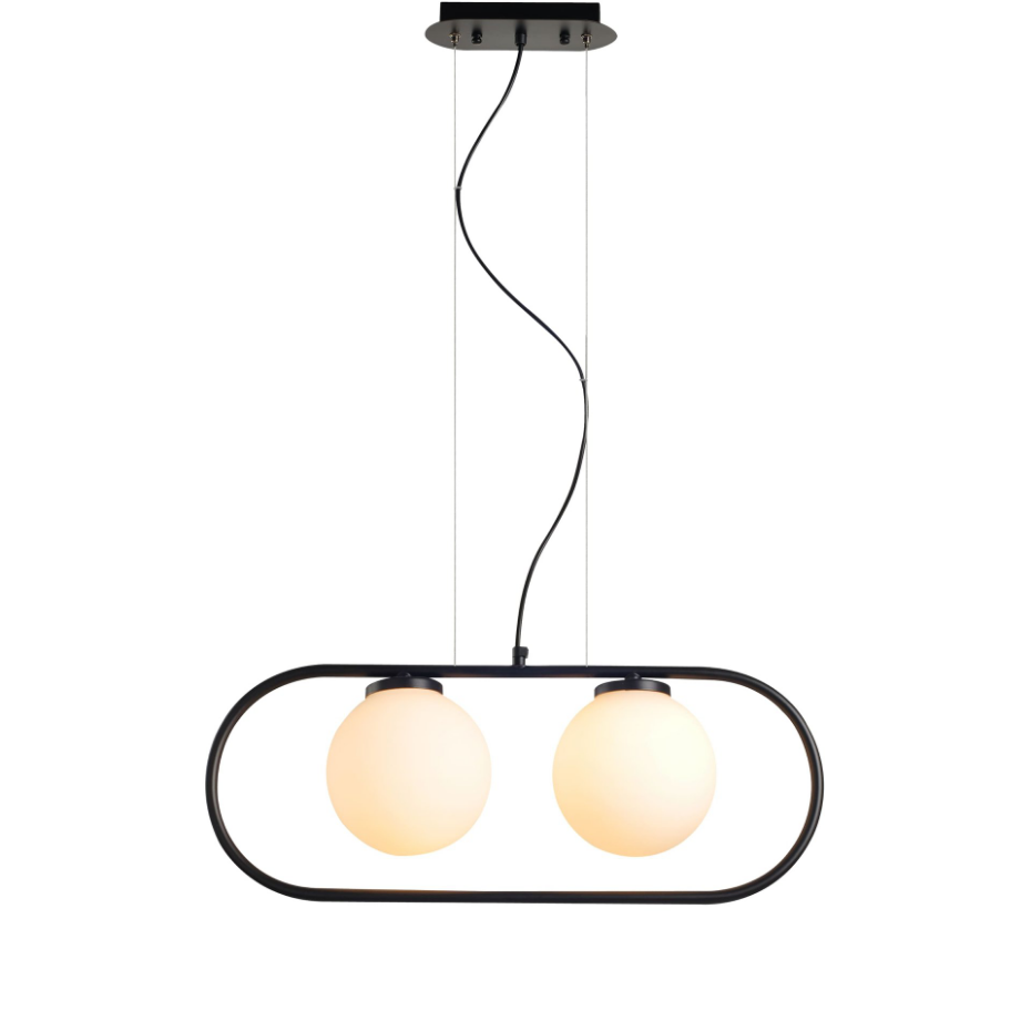 Suspension acier et verre TACATAC