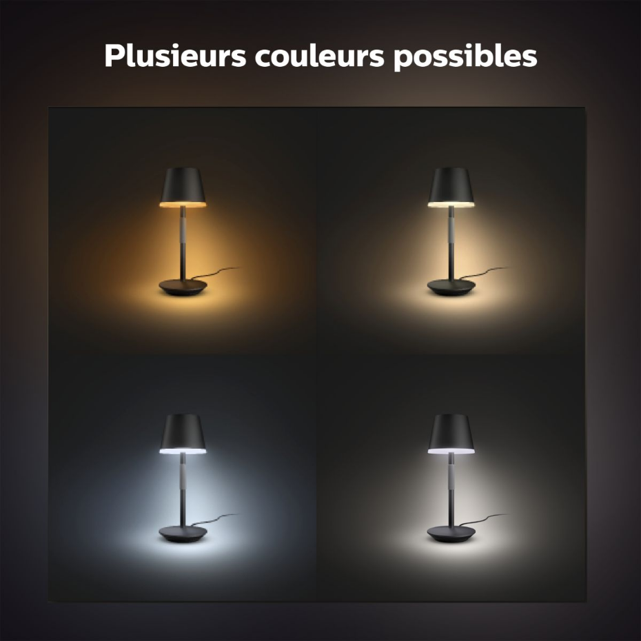 Lampe connectée GO Blanc White&Color Ambiance