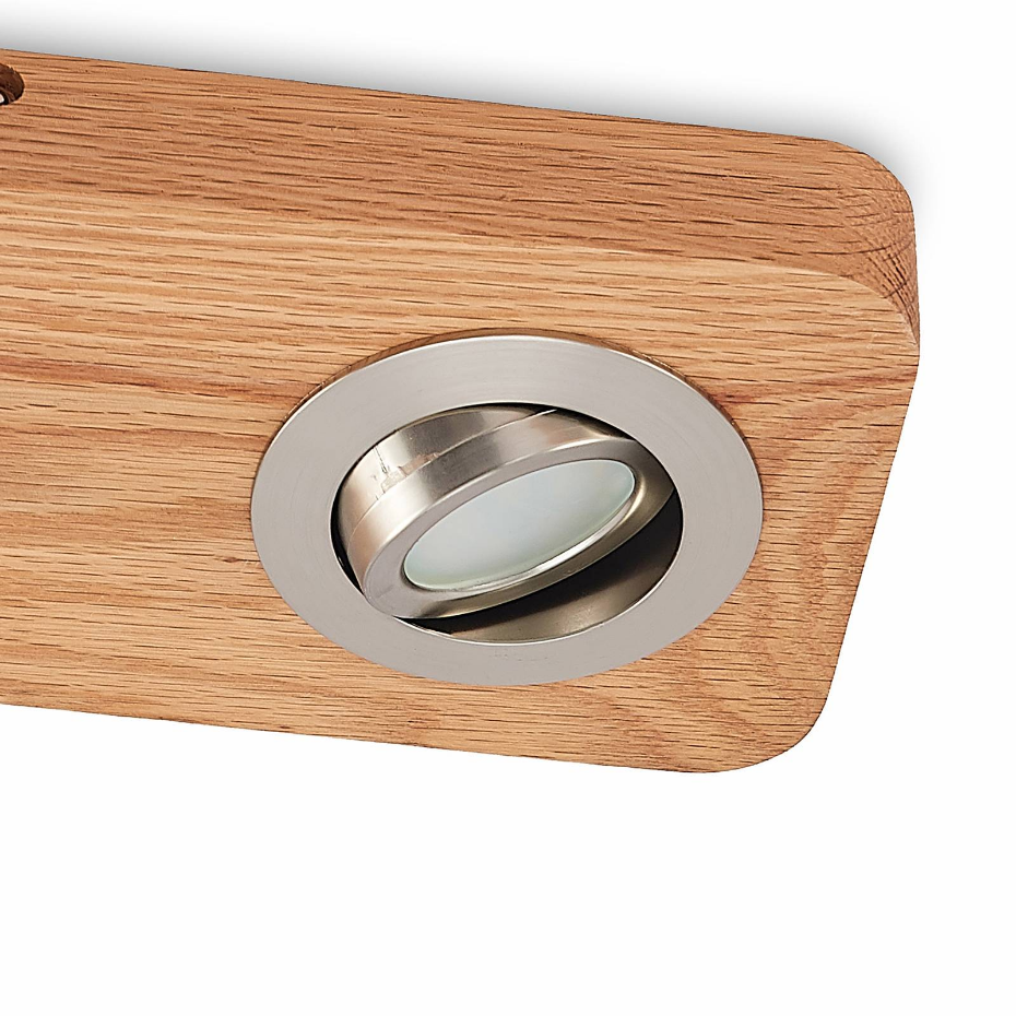 Plafonnier en bois moderneLED, Mikari