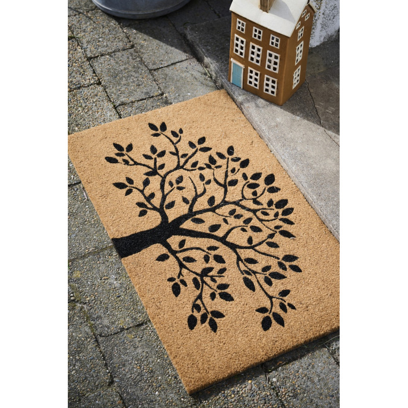 Paillasson déco motif arbre