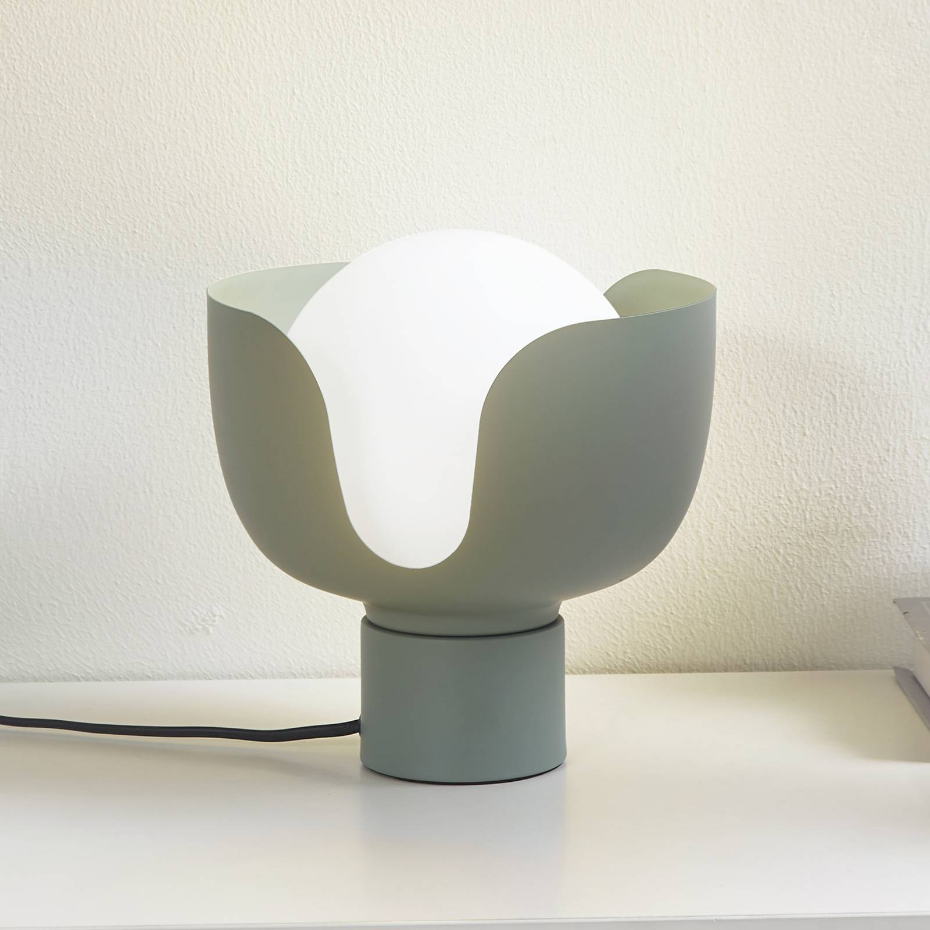 Lampe à poser en métal moderne, Fiora
