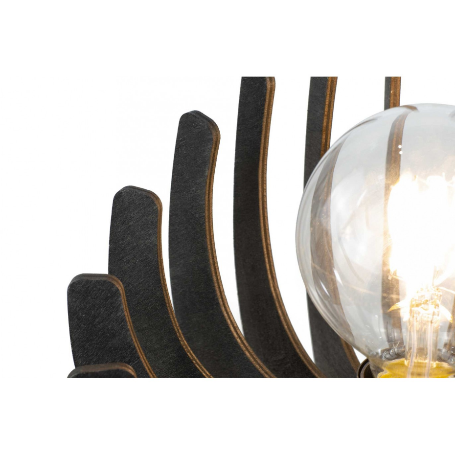 Lampe à poser en bois de peuplier, LOSA
