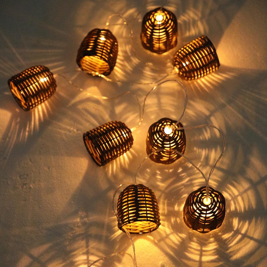 Guirlande solaire FORMENTERA 10 ampoules 3.8M