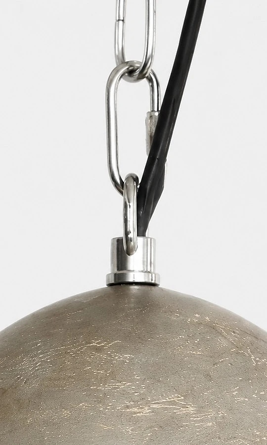 Suspension hardware closeup