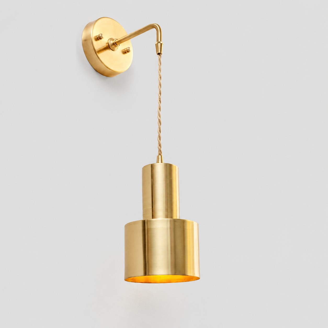 Mässing / Guldfärgad metallskärm / 1206HW