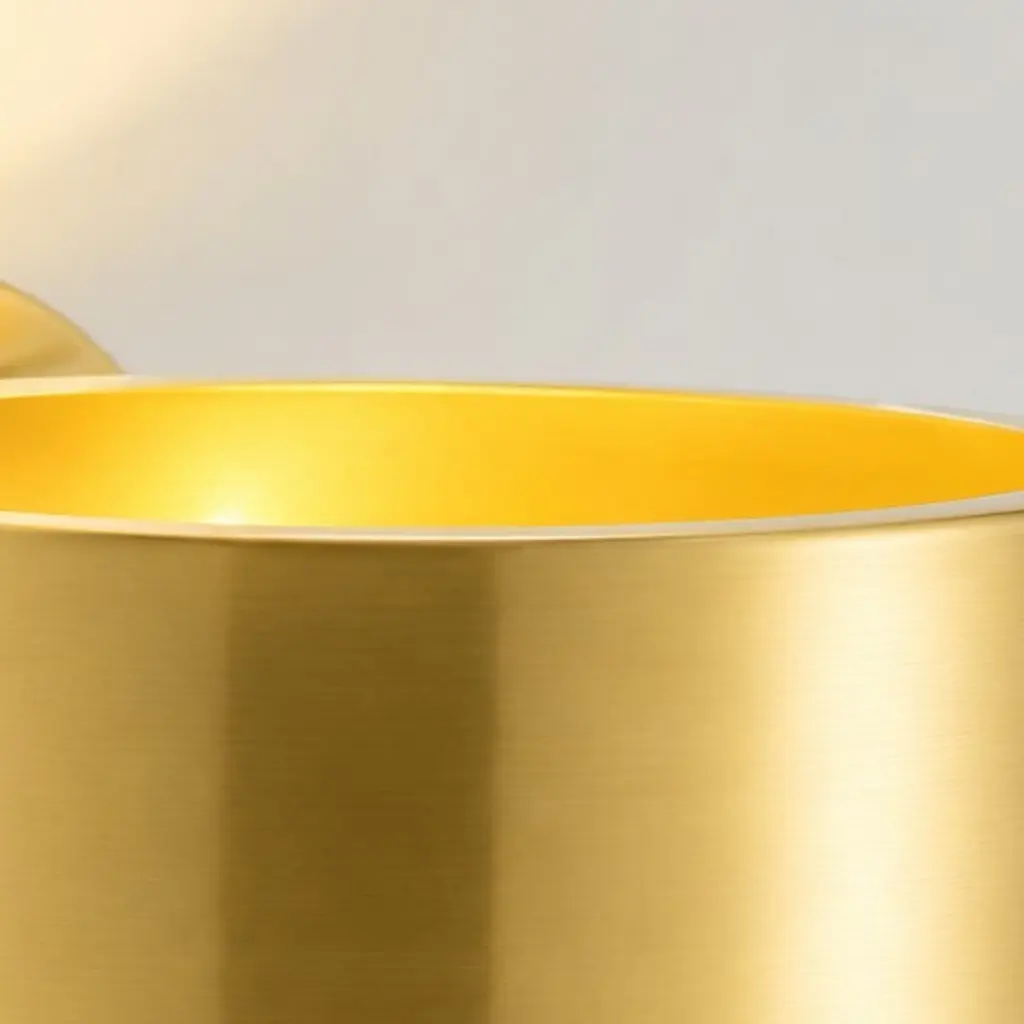 Närbild av den cylindriska kanten