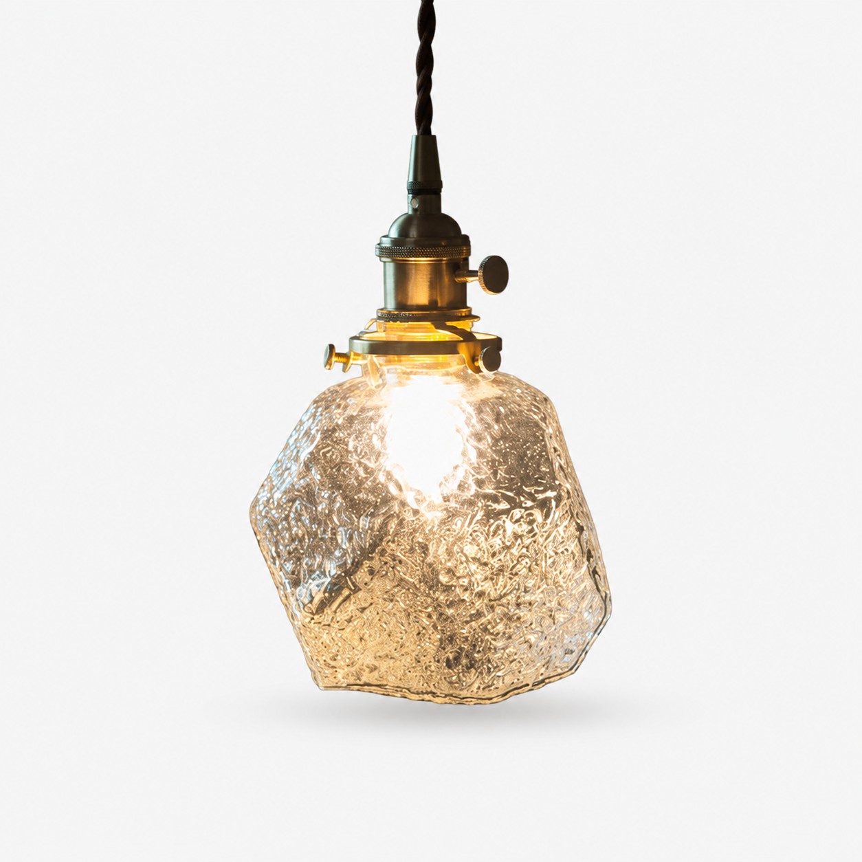 Ottone trasparente/anticato