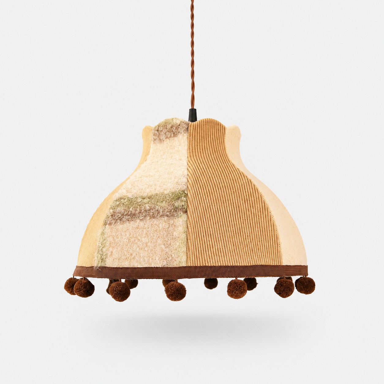 Patchwork vert café